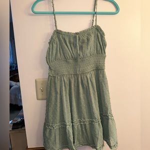 Mini Green Dress from Francesca’s Boutique